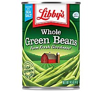 Libbys Green Beans Whole Blue Lake - 14.5 Oz