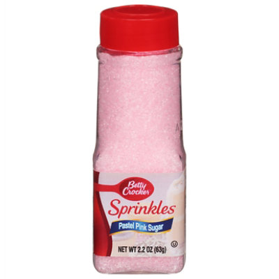 Betty Crocker Sprinkles Sugar Pastel Pink - 2 Oz - Image 3