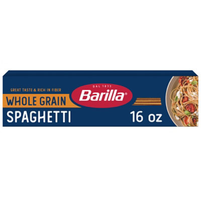 Barilla Whole Grain Spaghetti Pasta - 16 Oz - Image 1