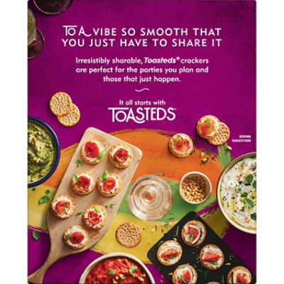 Toasteds Crackers Variety Pack Party Snacks - 12 Oz - Image 8