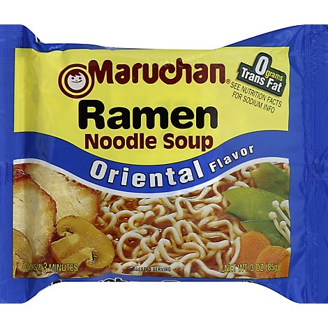 Maruchan Noodle Soup Ramen Soy Sauce - 3 Oz