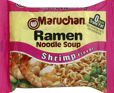 Maruchan Ramen Noodle Soup Shrimp Flavor - 3 Oz - Image 1