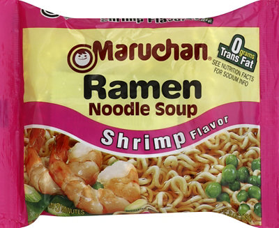 Maruchan Ramen Noodle Soup Shrimp Flavor - 3 Oz
