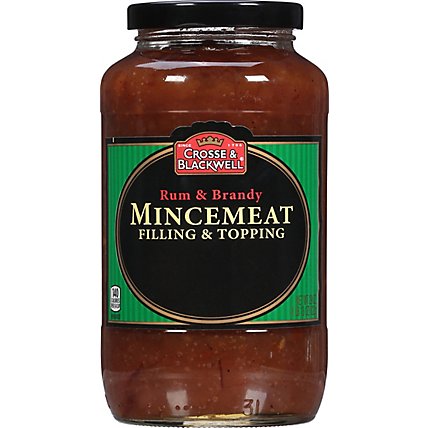 Crosse & Blackwell Filling & Topping Mincemeat Rum & Brandy - 29 Oz - Image 2