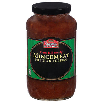 Crosse & Blackwell Filling & Topping Mincemeat Rum & Brandy - 29 Oz
