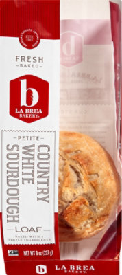 La Brea Bakery Petite Country White Sourdough Loaf Bread - 8 Oz.