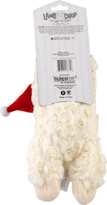 Multipet Dog Toy Lamb Chop Holiday 10 Inch - Each - Image 4