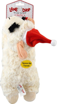 Multipet Dog Toy Lamb Chop Holiday 10 Inch - Each - Image 2