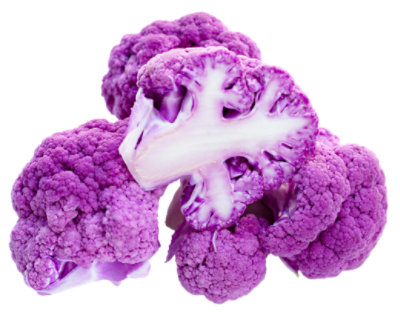 Organic Purple Cauliflower - Image 1