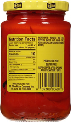 Mt. Olive Peppers Red Roasted - 12 Fl. Oz. - Image 6