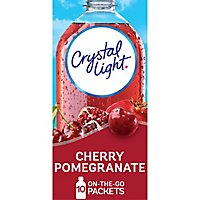Crystal Light Cherry Pomegranate Naturally Flavored Powdered DrinkMix On the Go Packet - 10 Count - Image 1