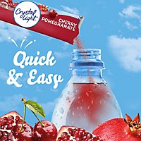 Crystal Light Cherry Pomegranate Naturally Flavored Powdered DrinkMix On the Go Packet - 10 Count - Image 3