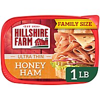 Hillshire Farm Ultra Thin Sliced Lunchmeat Honey Ham Family Size - 16 Oz - Image 2