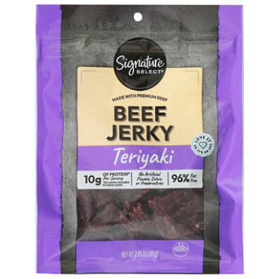 Signature SELECT Beef Jerky Teriyaki - 2.85 Oz