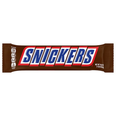 Snickers Christmas Slice n Share Giant Chocolate Candy Bar. 1 Lb - Safeway