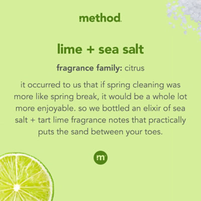 Method Dish Soap Lime + Sea Salt - 18 Fl. Oz. - Image 3