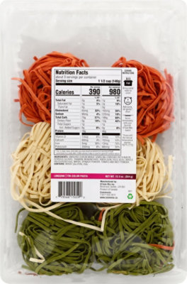 Osm Tri Color Linguine - 12.5 Oz - Image 6