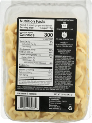 Osm Tortellini 5 Cheese - 20 Oz - Image 6