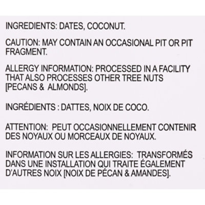 Caramel Naturel Date Coconut Rolls - 12 Oz - Image 5