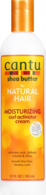 Cantu Shea Butter Cream Curl Activator Moisturizing for Natural Hair - 12 Fl. Oz. - Image 2