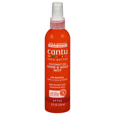 Cantu Shea Butter Mist Shine & Hold Coconut Oil - 8.4 Fl. Oz. - Image 2