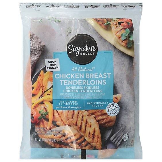 Signature Select/Farms Boneless Skinless Chicken Tenderloins Signature Select/Farms Boneless Skinless Chicken Tenderloins