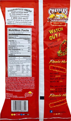 CHESTERS Popcorn Flamin Hot - 4.5 Oz - Image 3