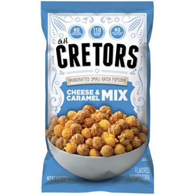 G.H. Cretors Cheese & Caramel Mix Popcorn - 7.5 Oz - Image 1