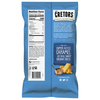 G.H. Cretors Cheese & Caramel Mix Popcorn - 7.5 Oz - Image 2