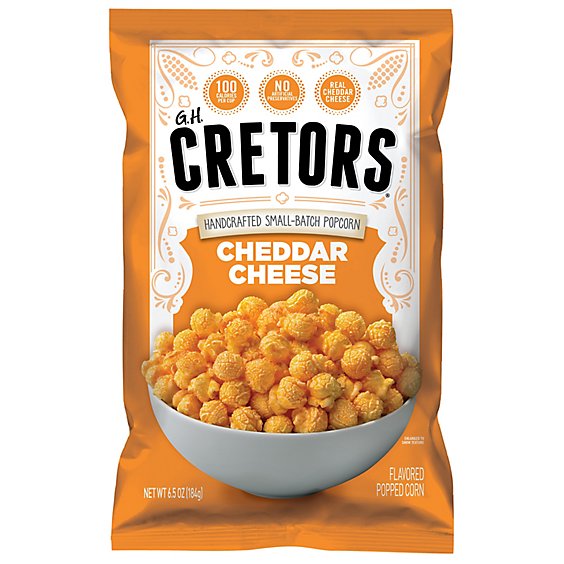 G.H. Cretors Popped Corn Just the Cheese Corn - 6.5 Oz