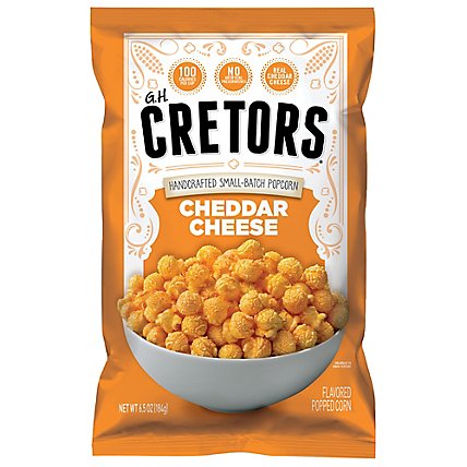 G.H. Cretors Popped Corn Just the Cheese Corn - 6.5 Oz - Image 1