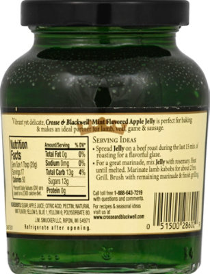 Crosse & Blackwell Jelly Apple Mint Flavored - 12 Oz - Image 3