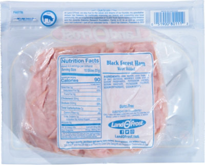 Land OFrost Deli Shaved Ham Black Forest - 9 Oz - Image 5