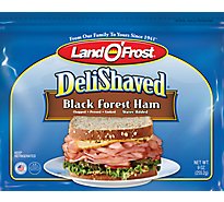 Land OFrost Deli Shaved Ham Black Forest - 9 Oz