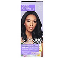 Dark & Lovely Reviving Colors Reviving Colors Semi-Permanent Haircolor Radiant Black 391 - Each