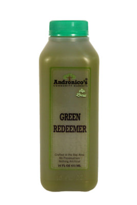 Andronicos Green Supreme Juice - 16 Fl. Oz. - Image 1