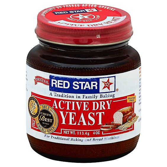 Red Star Yeast Active Dry - 4 Oz