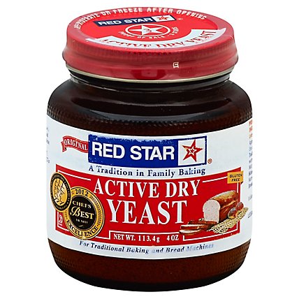 Red Star Yeast Active Dry - 4 Oz - Image 1