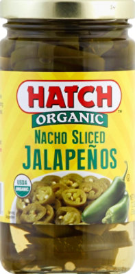 HATCH Jalapenos Organic Nacho Sliced Jar - 12 Oz - Image 2