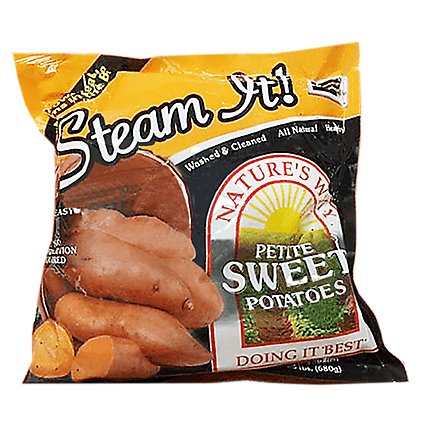 Sweet Potatoes Petite Steam It - 24 Oz - Image 1