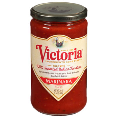 Victoria Sauce Marinara Jar - 24 Oz - Image 3