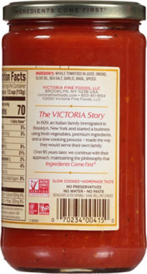 Victoria Sauce Marinara Jar - 24 Oz - Image 6