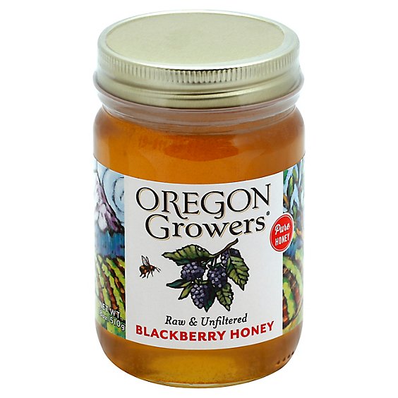 Oregon Growers Honey Blackberry - 18 Oz