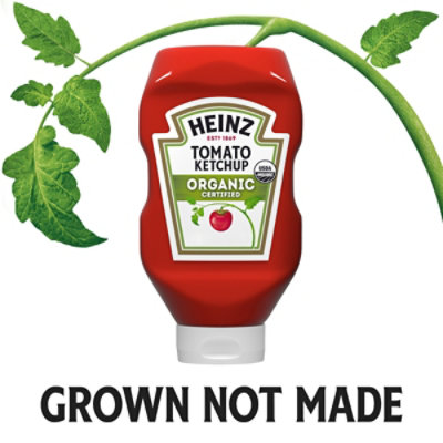 Heinz Organic Tomato Ketchup Bottle - 32 Oz - Image 4