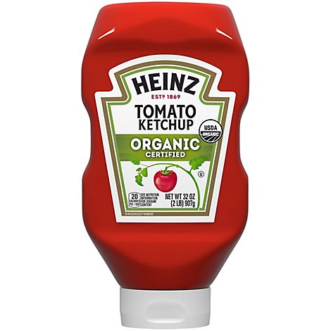 Heinz Ketchup Tomato Organic - 32 Oz