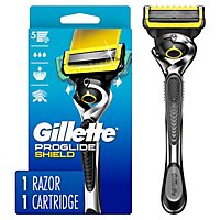 Gillette ProGlide Shield Mens Razor Handle + Blade Refill - Each - Image 2