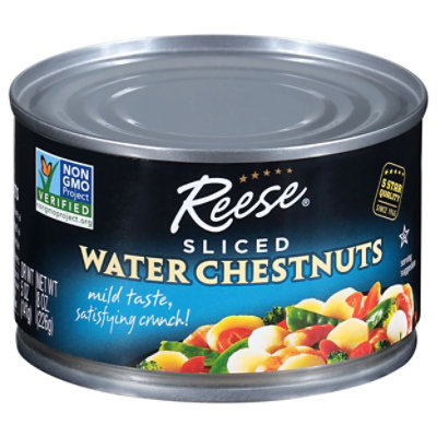 Reese Water Chestnuts Sliced - 8 Oz
