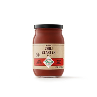 Tabasco Chili Starter Homestyle 7 Spice Original Jar - 16 Oz - Image 2