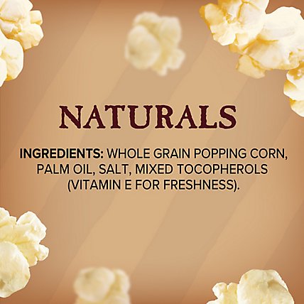 Orville Redenbacher's Naturals Simply Salted Microwave Popcorn - 6-3.29 Oz - Image 5