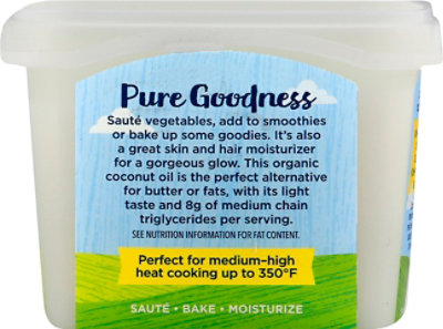 Carrington Farms Coconut Oil Organic Virgin Unrefined - 12 Fl. Oz. - Image 6